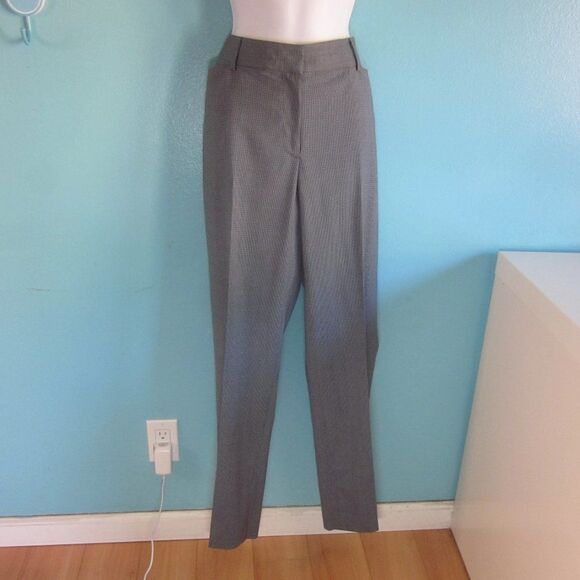 Brooks Brothers Womens Size 12 Blue Check Wool Lucia Fit Pants New Condition - Picture 10 of 13